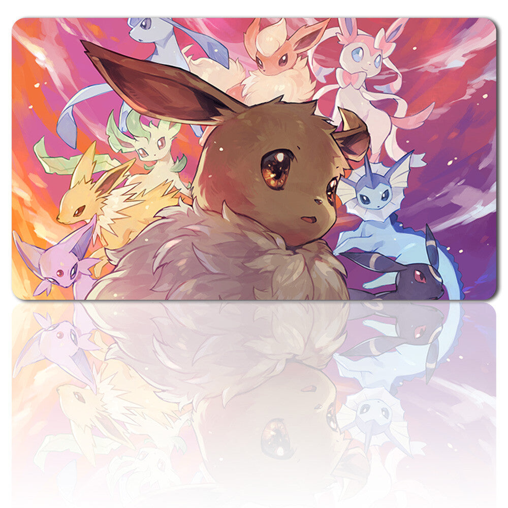 1303584 - Board Game Pokemon Eevee Playmat Games Mousepad Play Mat of TCG