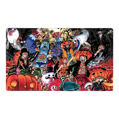 Halloween One Piece Table Playmat OPCG TCG CCG Pad Trading Card Game Mat Mousepad