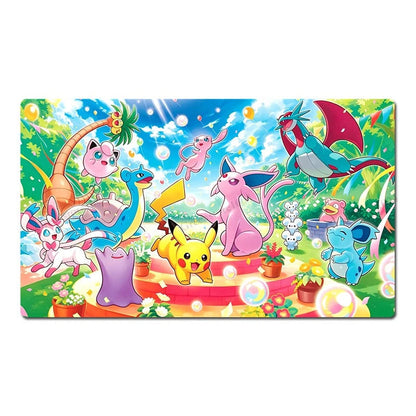Espeon Sylveon Board Game Pokemon Table Playmat TCG CCG Mat Play Pad Mousepad