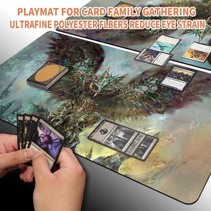 Baleful Strix - Magic The Gathering MTG Playmat TCG CCG MTG Playmat Stitched Edge