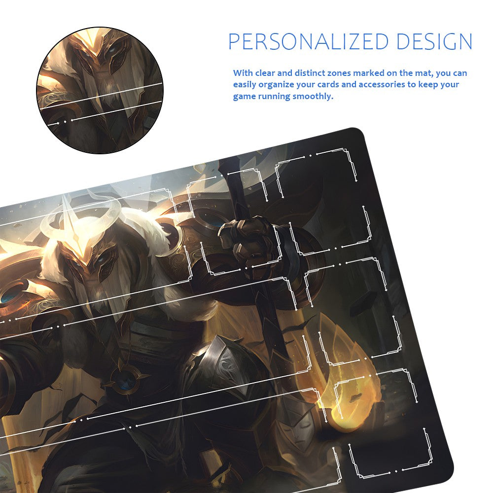 Yorick - League Of Legends Riftbound Playmat 24x14 in + Free Storage Bag