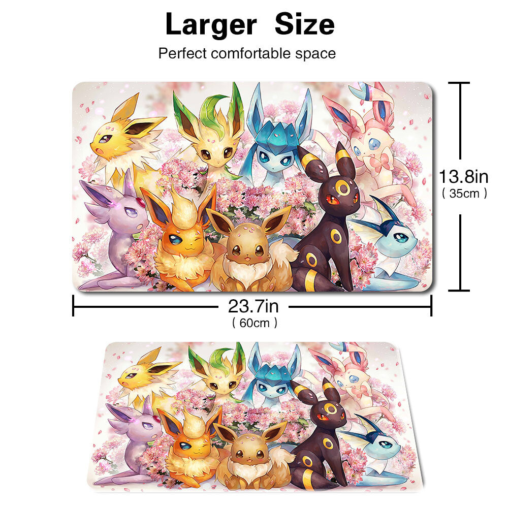 469283 - Board Game Pokemon Eevee Playmat Games Mousepad Play Mat of TCG
