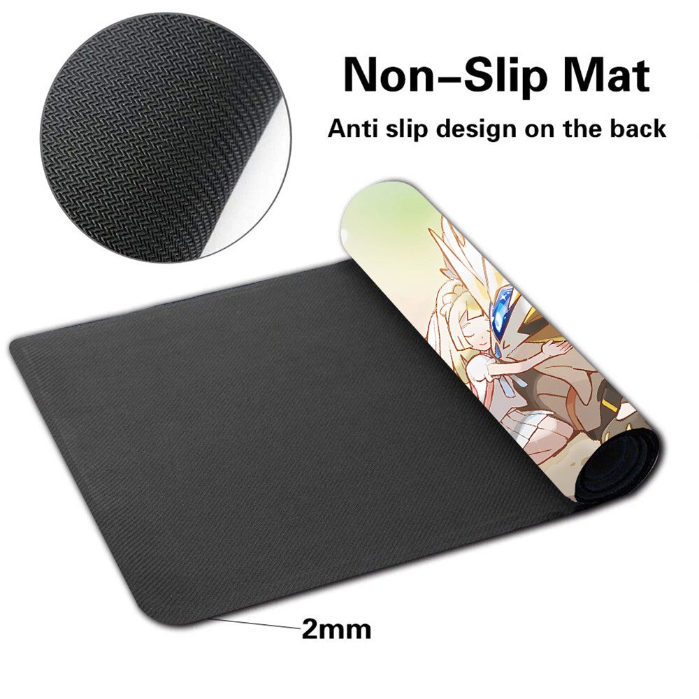 Lillie Solgaleo Board Game Pokemon Table Playmat TCG CCG Mat Play Pad Mousepad
