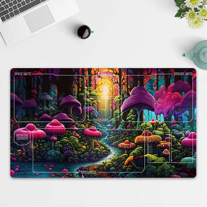 Playmat Landscape TCG Starwars : Unlimited Trading Card Game Play Mat Free Bag