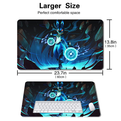 875827 - Board Game Pokemon Lucario Playmat Games Mousepad Play Mat of TCG
