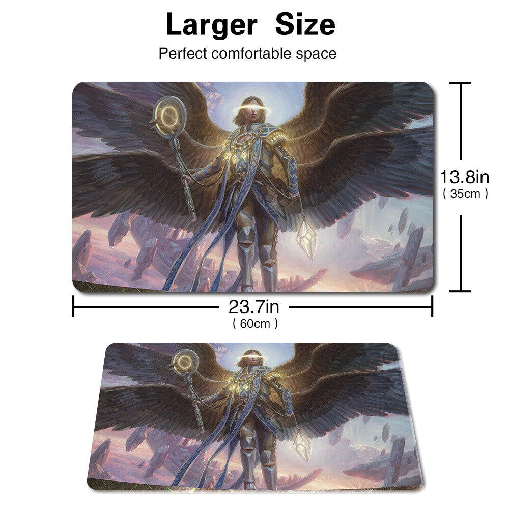 ANGEL OF DESTINY - Board Game MTG Playmat Games Mousepad Play Mat of TCG
