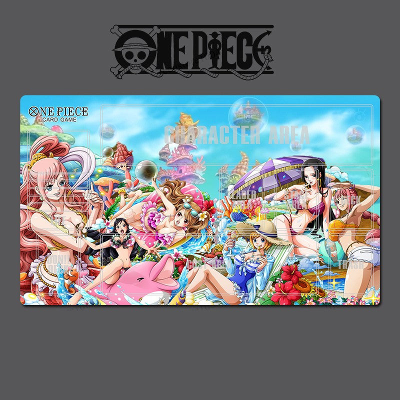 Girls Beach O-P Table Playmat OPCG TCG CCG Pad Trading Card Game Mat Mousepad