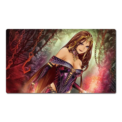 Magic the Gathering Liliana Vess Playmat MTG TCG CCG Pad Card Game Play Mat