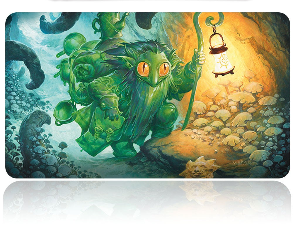 MUTABLE EXPLORER - MTG Playmat | TCG CCG Card Game Mat | Non-Slip Base