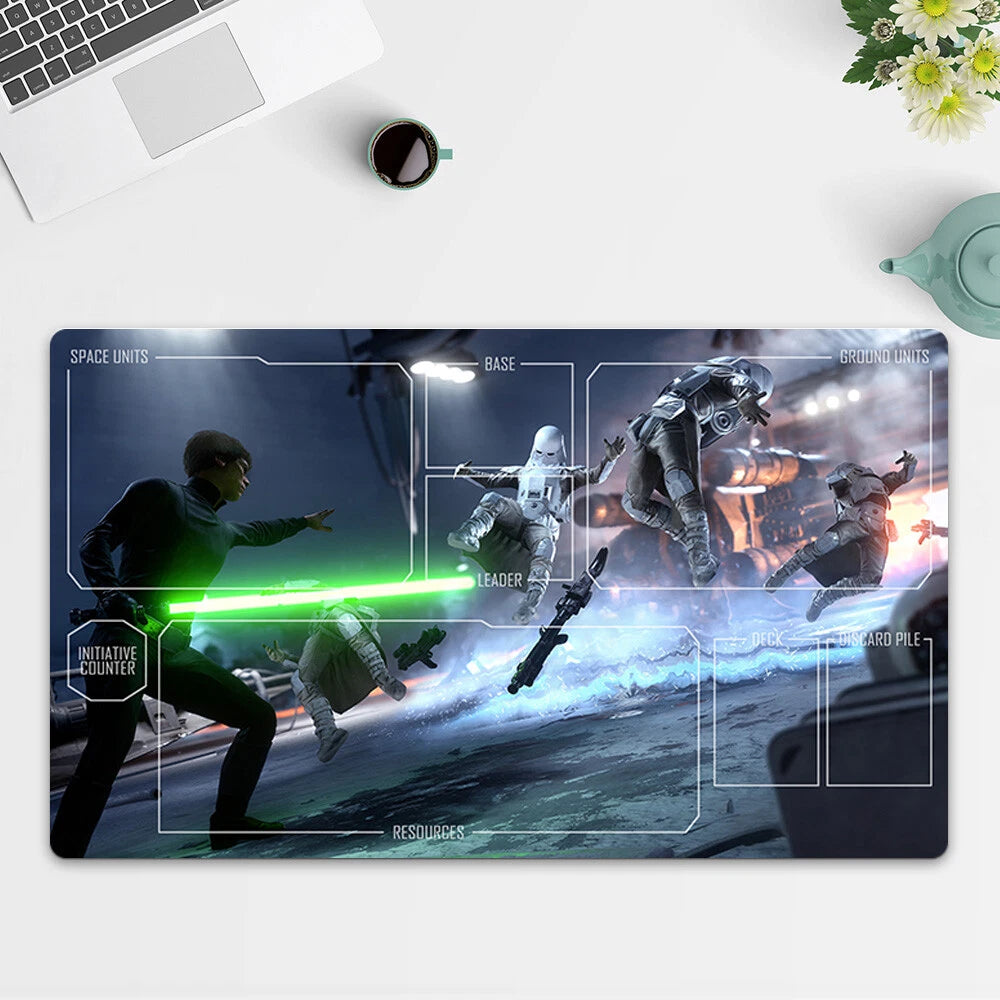 Playmat Battlefront TCG Starwars : Unlimited Trading Card Game Play Mat Free Bag