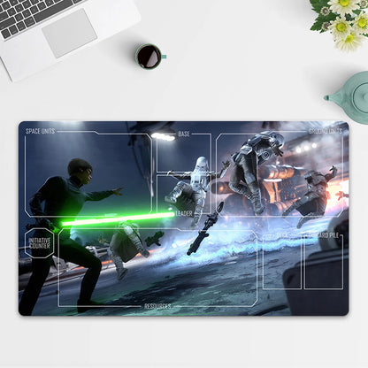 Playmat Battlefront TCG Starwars : Unlimited Trading Card Game Play Mat Free Bag