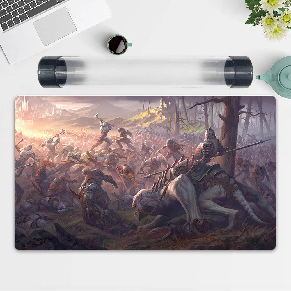 Second wave CCG Playmat Custom Duel Mat Free Best Tube