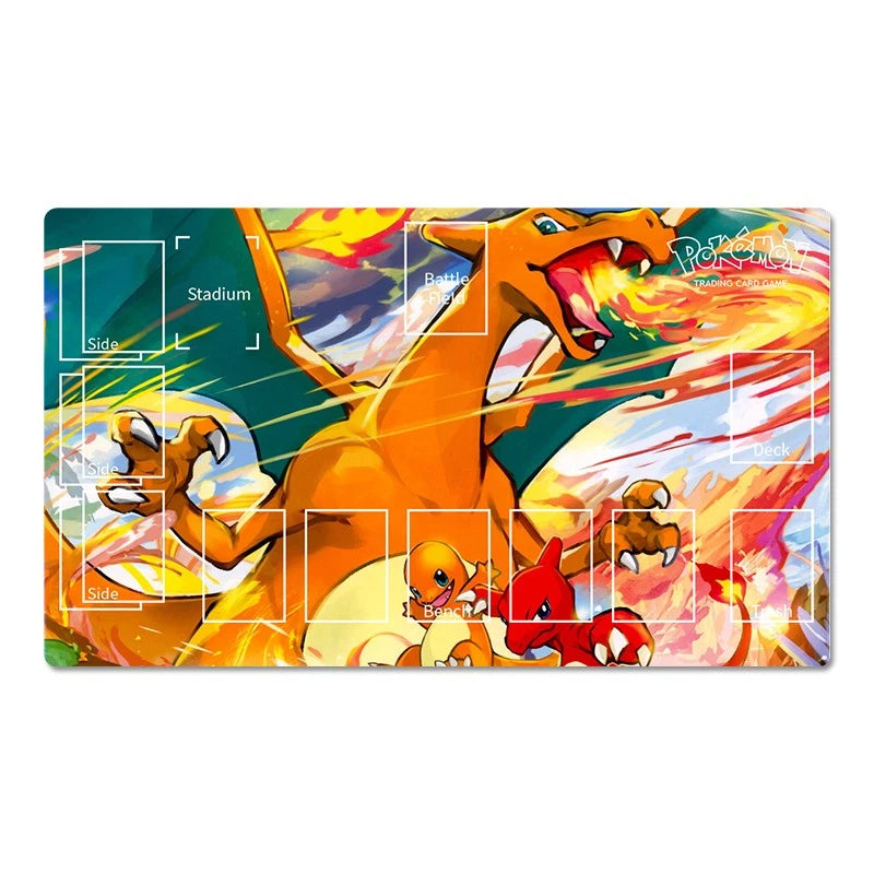 Charizard Board Game Pokemon Playmat Games Card TCG CCG Pad Mousepad Deskmat