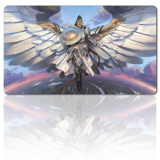 Shalai, Voice of Plenty - Board Game MTG Playmat Games Mousepad of TCG CCG