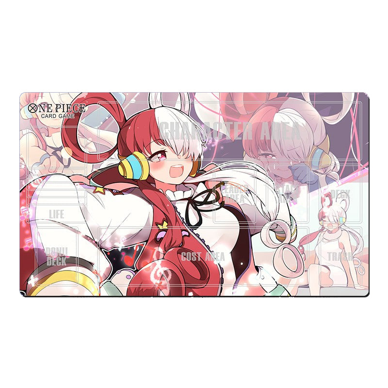 Uta One Piece Table Playmat OPCG TCG CCG Gaming Pad Trading Card Game Mat Mousepad