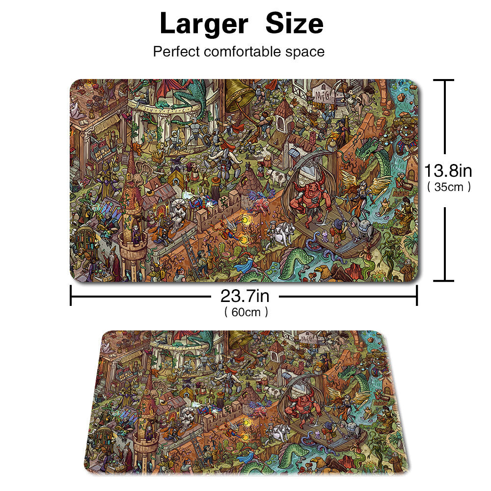 WHERE'S FBLTHP - Board Game MTG Playmat Games Mouse Pad Play Mat of TCG CCG