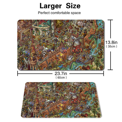 WHERE'S FBLTHP - Board Game MTG Playmat Games Mouse Pad Play Mat of TCG CCG