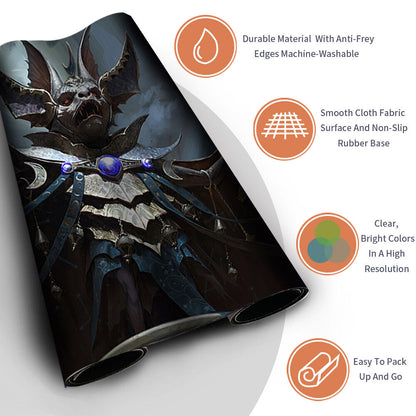 Moonstone Eulogist - Magic The Gathering MTG Playmat TCG CCG MTG Playmat Stitched Edge