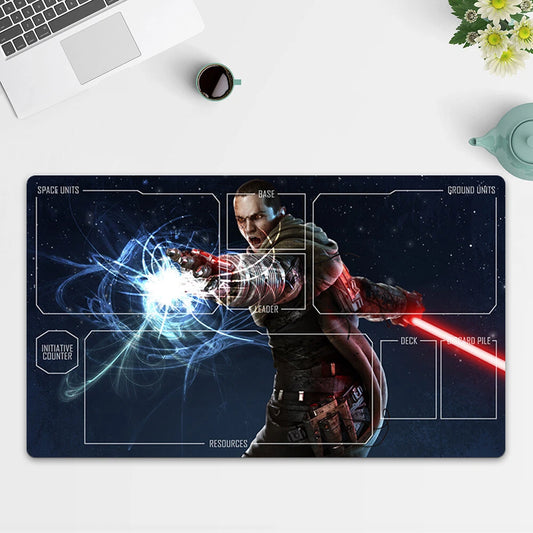 Playmat Starkiller TCG Starwars : Unlimited Trading Card Game Play Mat Free Bag
