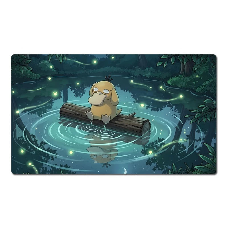 Psyduck Board Game Pokemon Table Playmat TCG CCG Mat Gaming Play Mouse Pad