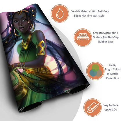 NARCI, FABLE SINGER - Magic The Gathering MTG Playmat TCG CCG MTG Playmat Stitched Edge