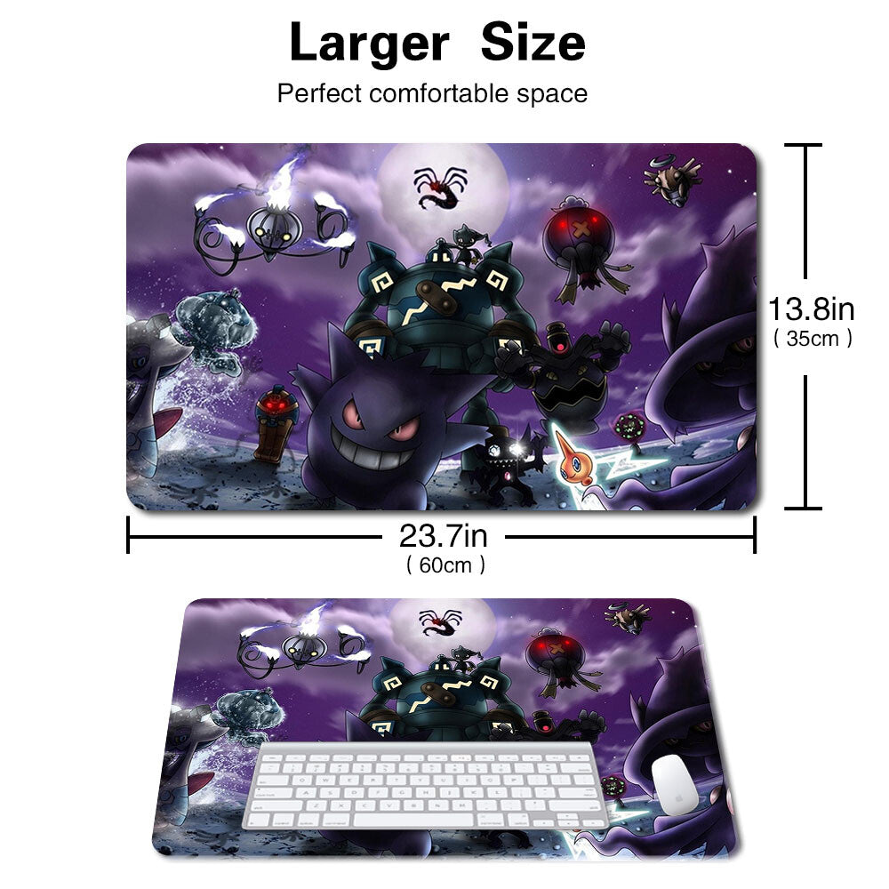 Pokemon51 - Board Game Pokemon Gengar Playmat Games Mousepad Play Mat of TCG