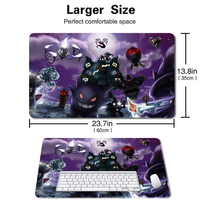 Pokemon51 - Board Game Pokemon Gengar Playmat Games Mousepad Play Mat of TCG