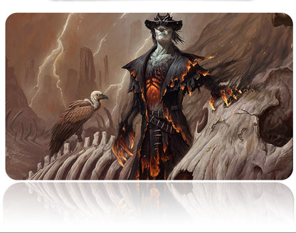 BONEYARD DESECRATOR - Magic The Gathering MTG Playmat TCG CCG MTG Playmat Stitched Edge