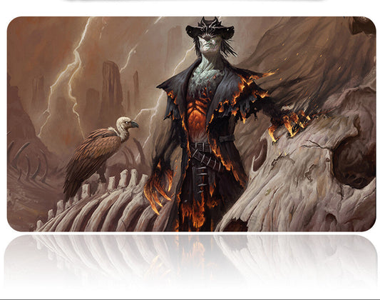 BONEYARD DESECRATOR - Magic The Gathering MTG Playmat TCG CCG MTG Playmat Stitched Edge