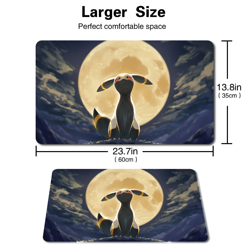Umbreon - Board Game Pokemon Eevee Playmat Games Mousepad Play Mat of TCG