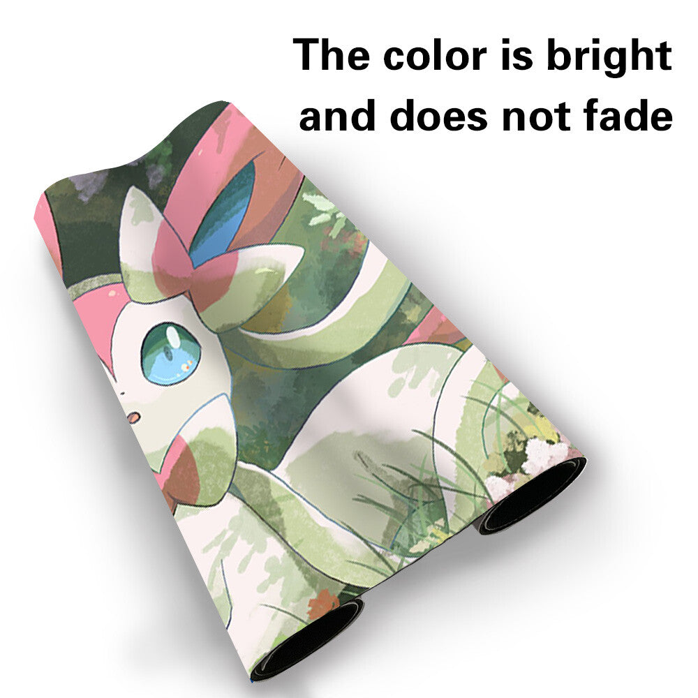 08825 - Board Game Pokemon Eevee Sylveon Playmat Games Mousepad Play Mat of TCG