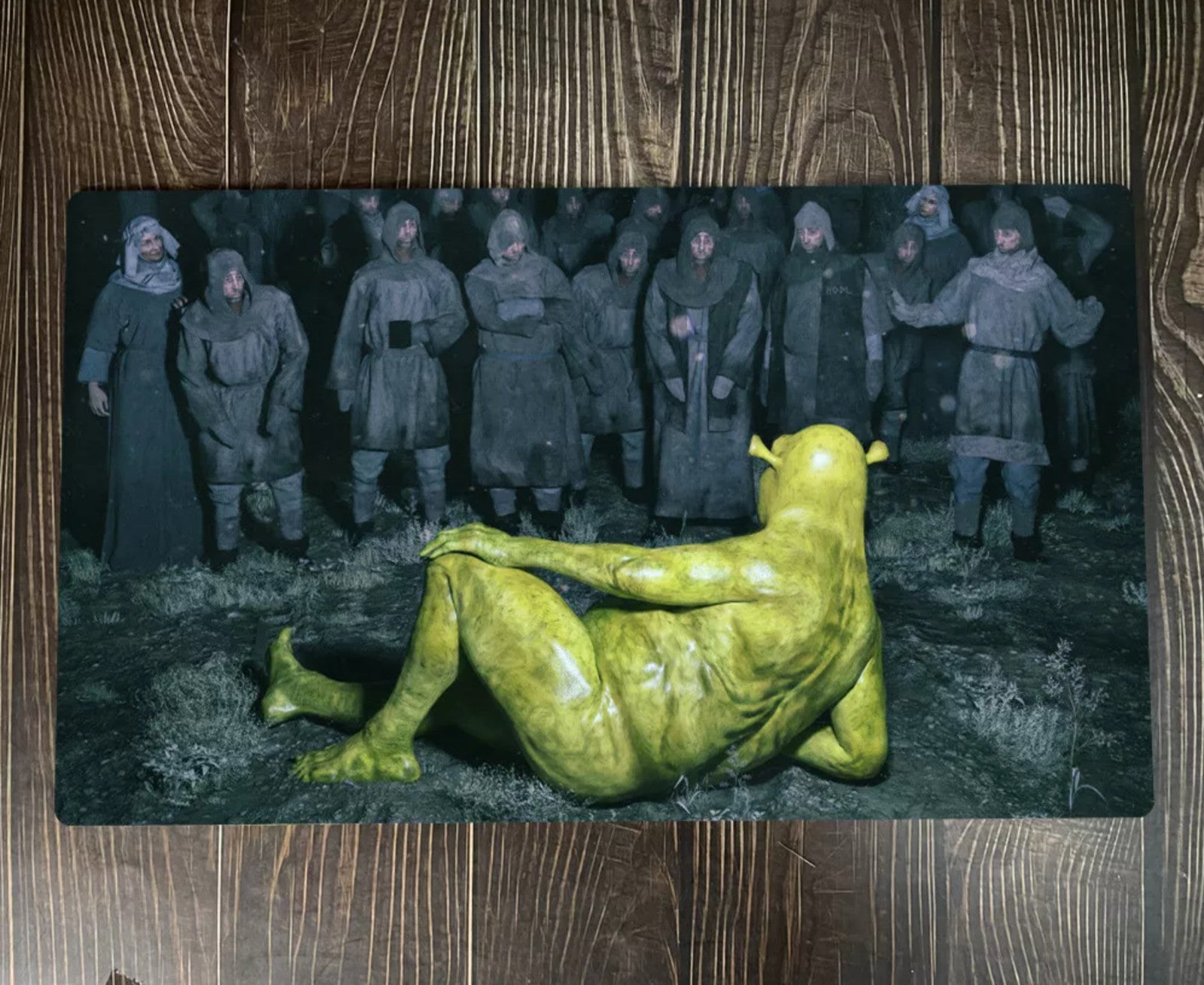 Shrek Trolling Meme | TCG playmat | Magic the Gathering | Yu-Gi-Oh | Pokemon TCG