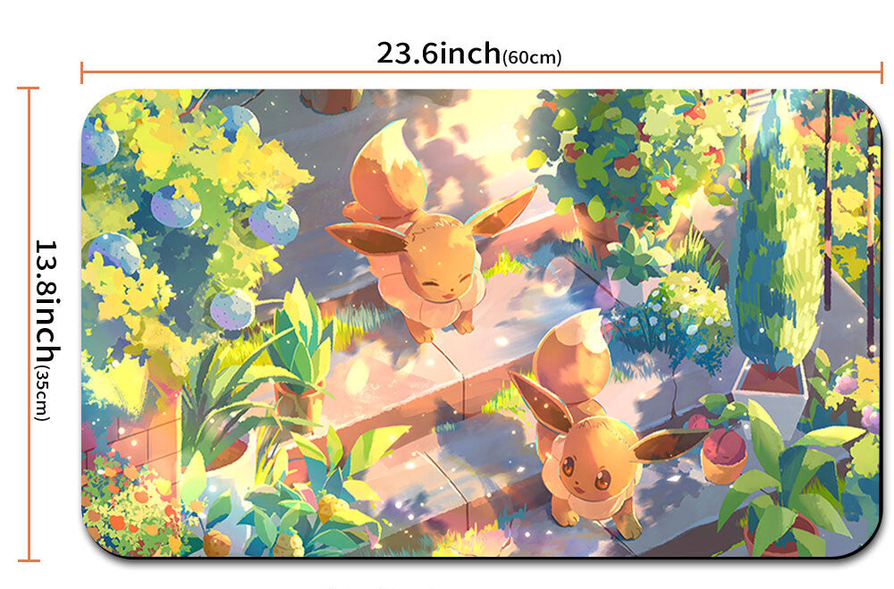 Pokemon-themed product with dimensions and a strap on a white background