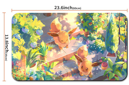 Pokemon-themed product with dimensions and a strap on a white background