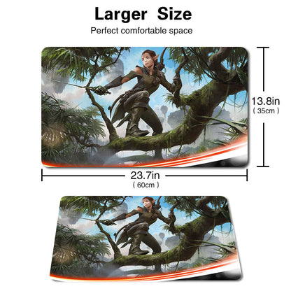 Nissa Vastwood Seer - Board Game MTG Playmat Games Mousepad Play Mat of TCG