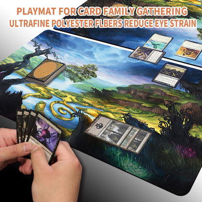 EVOLVING WILDS - MTG Playmat | TCG CCG Card Game Mat | Non-Slip Base