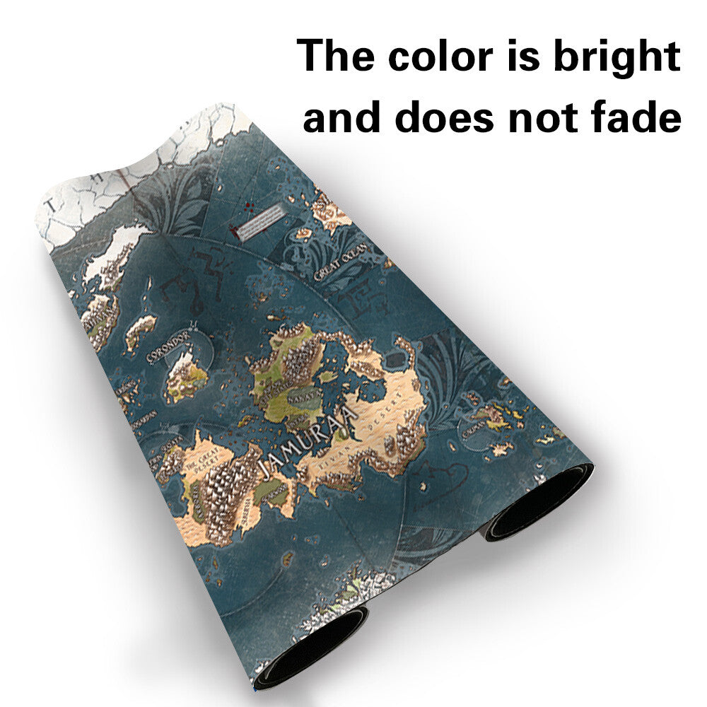 Dominaria Map - Board Game MTG Playmat Games Mousepad Table Mats Play Mat of TCG