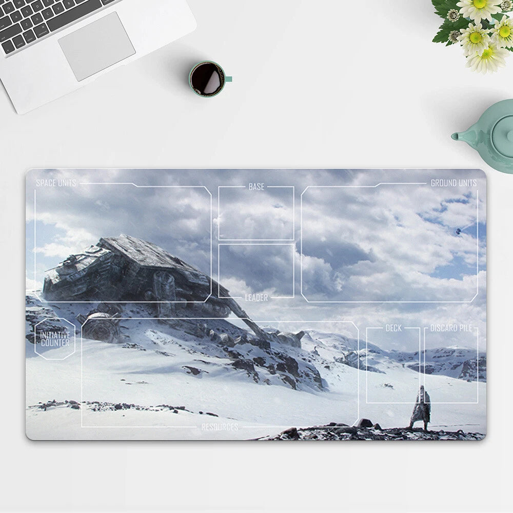 Playmat Fallen AT-AT TCG Starwars : Unlimited Trading Card Game Play Mat FreeBag