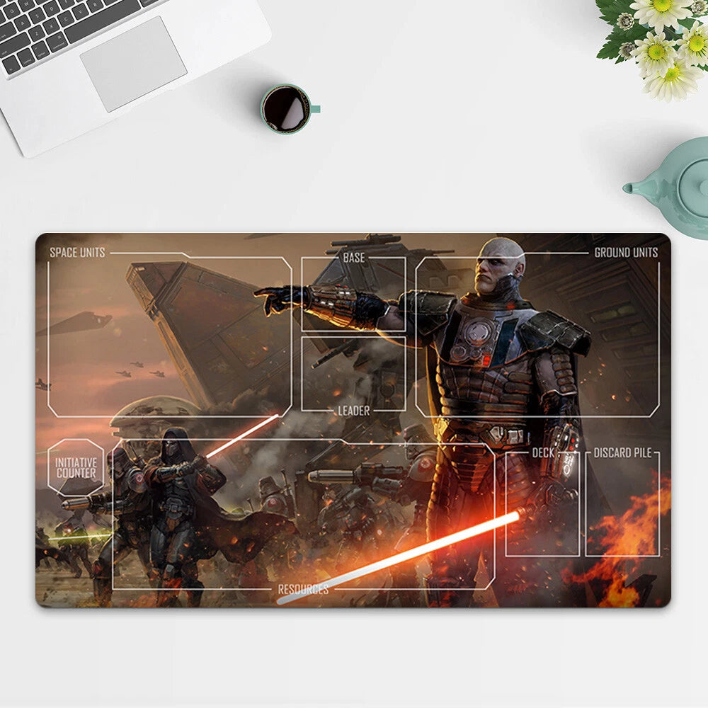 Playmat The Old Republic TCG Starwars : Unlimited Trading Card Game Mat Free Bag