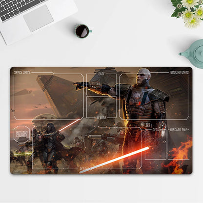 Playmat The Old Republic TCG Starwars : Unlimited Trading Card Game Mat Free Bag
