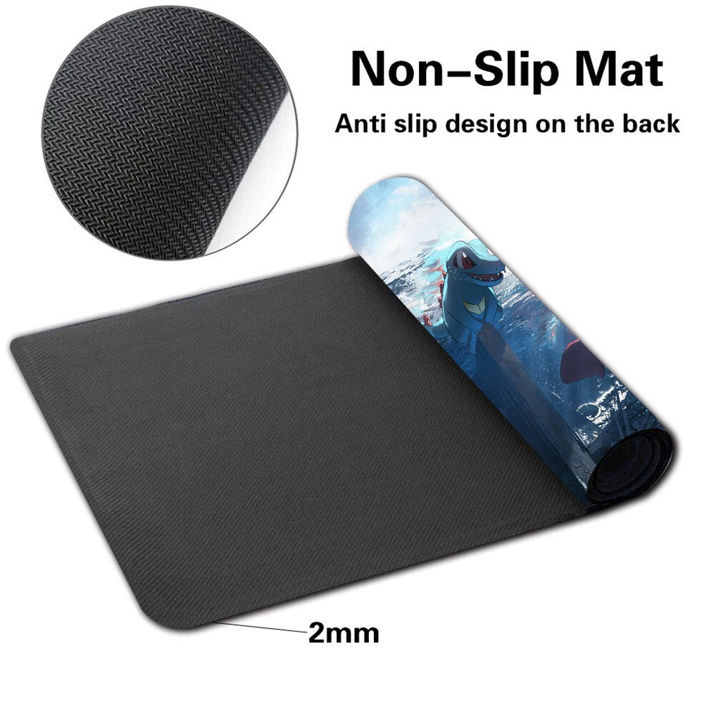 Marshtomp Totodile Pokemon Table Playmat PTCG TCG CCG Pad Trading Card Game Mat