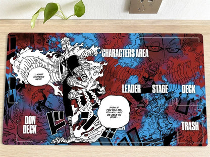 One Piece Marco Table Playmat CCG OPCG Gaming Play Mat Trading Card Game Mousepad Deskmat