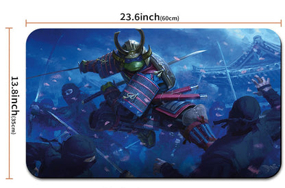 LEONARDO, SEWER SAMURAI - MTG Playmat | TCG CCG Card Game Mat | Non-Slip Base