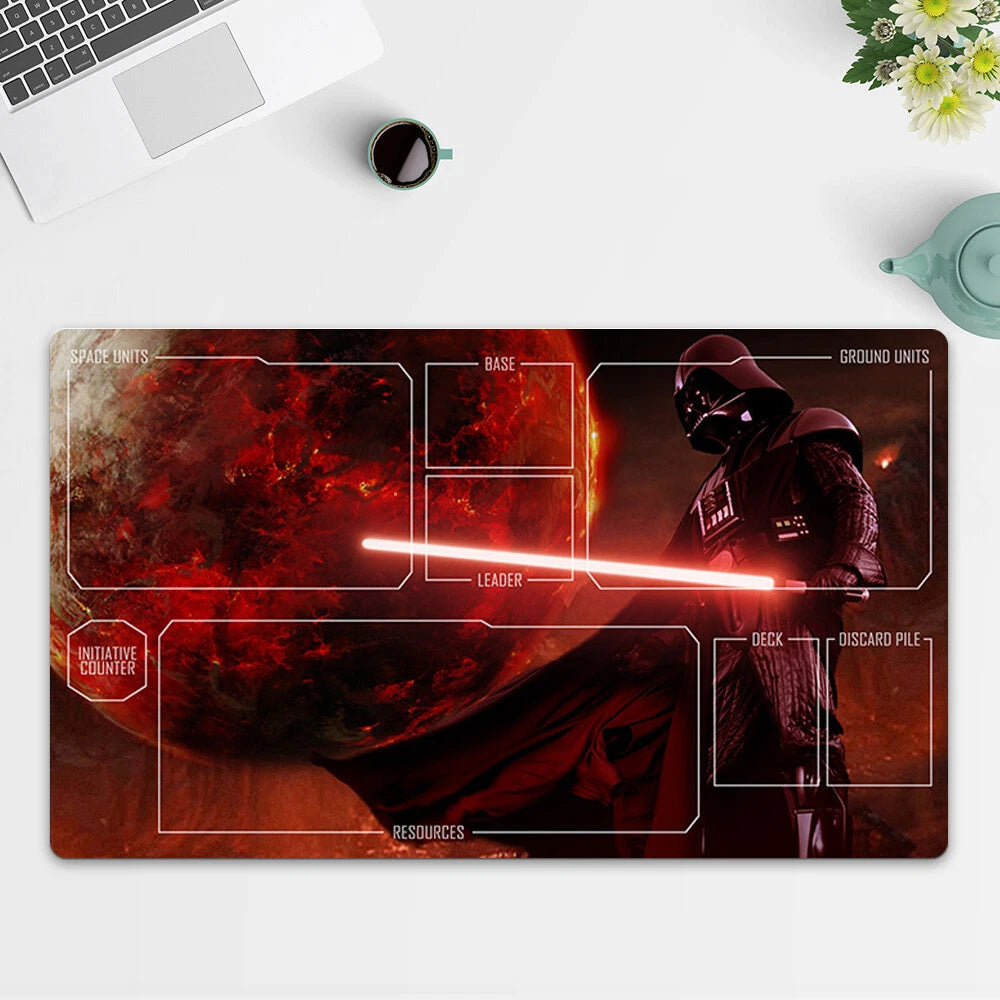 Playmat Darth Vader TCG Starwars : Unlimited Trading Card Game Play Mat Free Bag