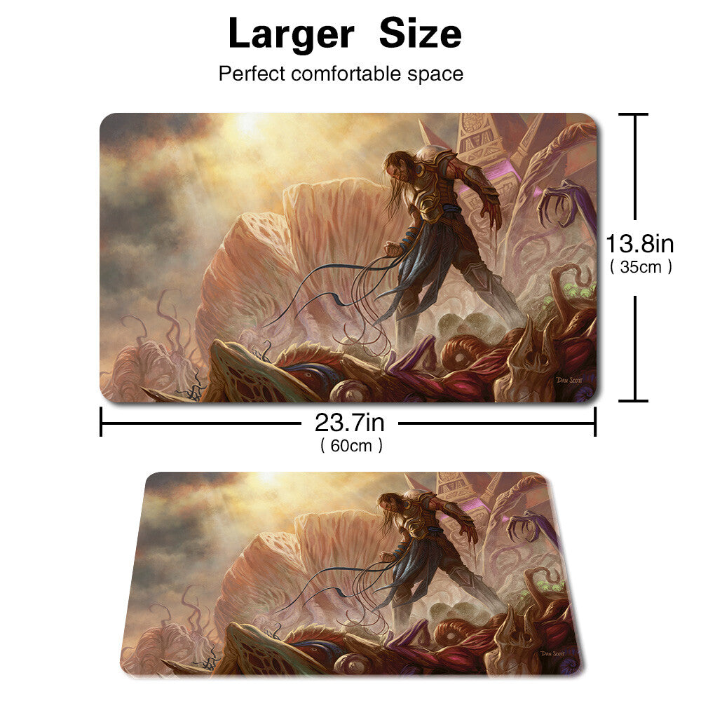 Gideon-and-Eldrazi - Board Game MTG Playmat Games Mousepad Play Mat of TCG