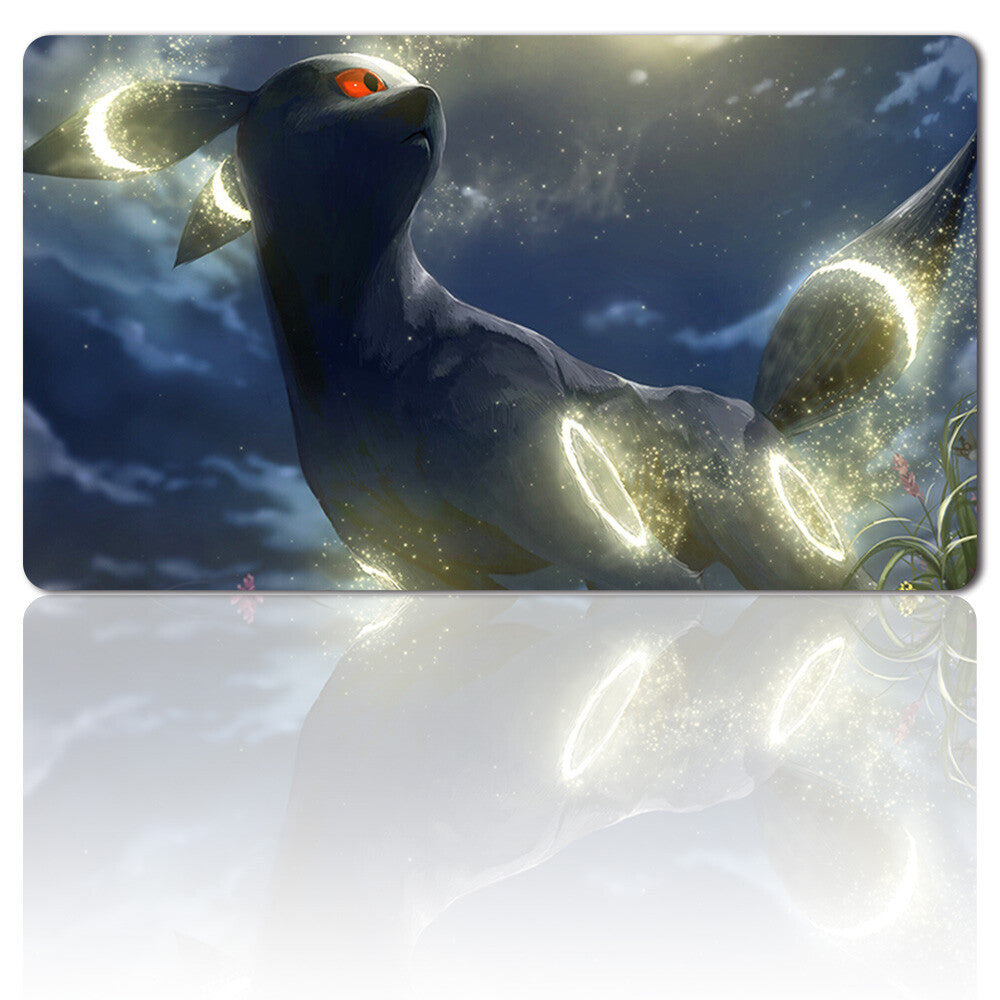 836499 - Board Game Pokemon Umbreon Playmat Games Mousepad Play Mat of TCG