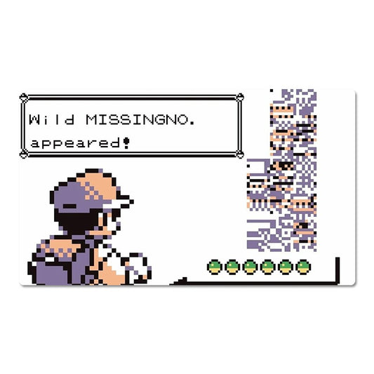 Missing No.Limited Board Game Pokemon Playmat Card Play Mat TCG CCG Mouse Pad