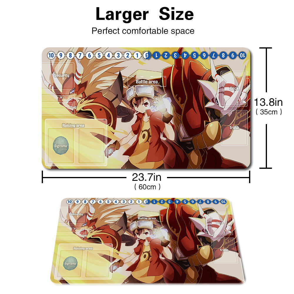 297032 - Board Game Digimon Playmat Games Mousepad for DTCG CCG Playmat.