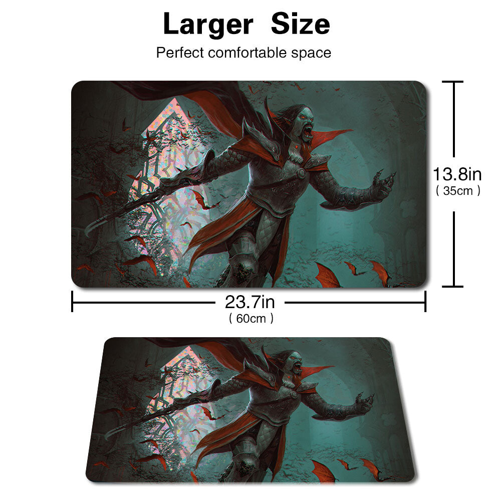 DRACULA, LORD OF BATS - Board Game MTG Playmat Games Mousepad Playmat of TCG CCG