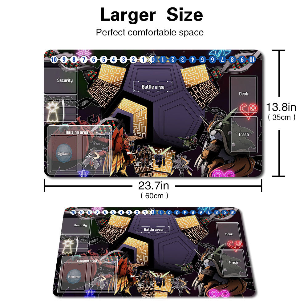 459568 - Board Game Digimon Playmat Games Mousepad for DTCG CCG Playmat.